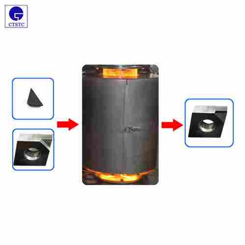 PCD Tip Carbide Brazing Process Service With Vacuum Brazing Machine