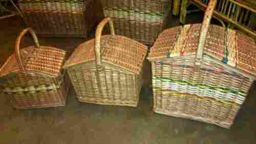 Handmade Storage Bamboo Baskets And Boxes
