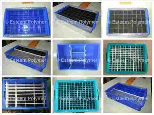 Injection Moulded Stackable Plastic Crates