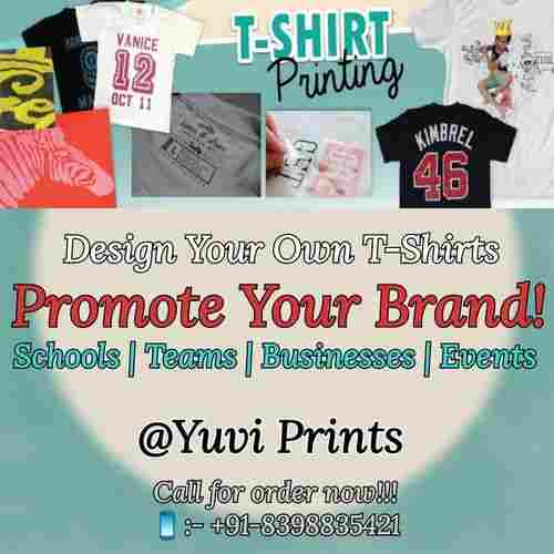 Customized T Shirts Printing Service