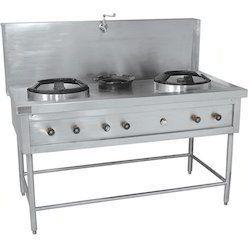 Highly Functional Chinese Cooking Stove