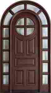 Single Designer Wooden Door