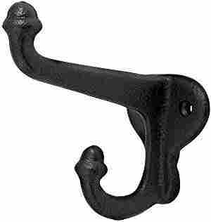 Cast Iron Simple Hat And Coat Hooks