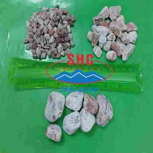 Pink Color Tumbled Stone