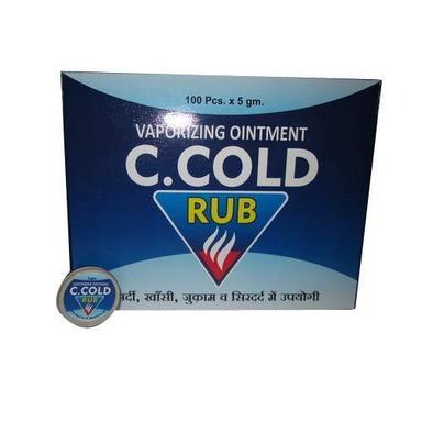 C Cold Rub Vaporizing Ointments