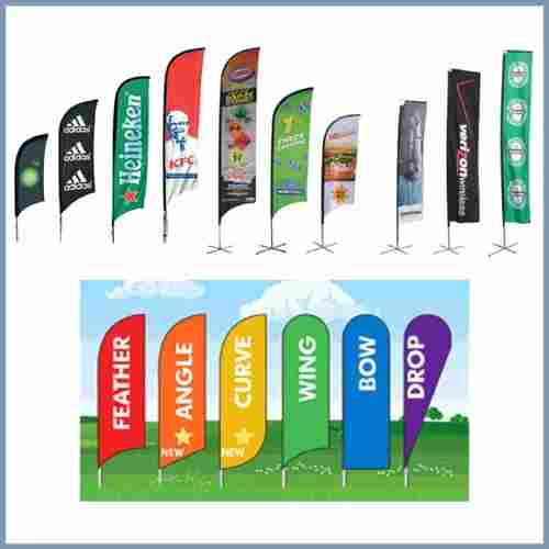  कस्टम विज्ञापन झंडे 