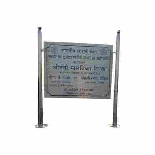 Outdoor Steel Name Plate