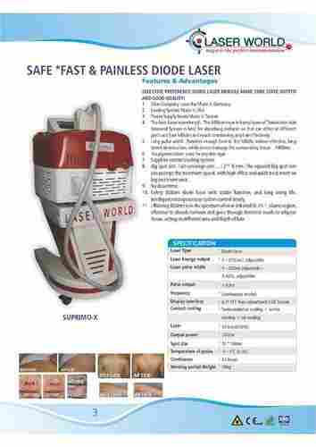 Fast And Painless Diode Laser