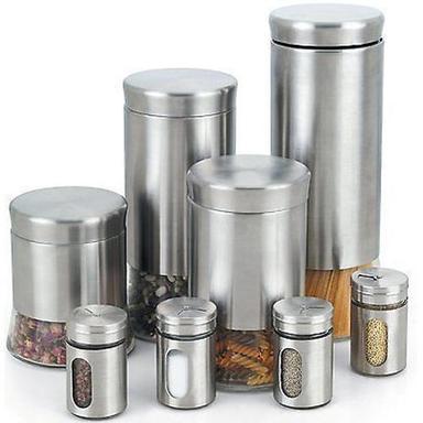 Stainless Steel Storage Canister Set