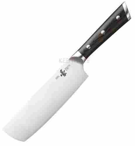 5CR15MOV Steel 7Inch Cleaver Kitchen Knife With 60HRC