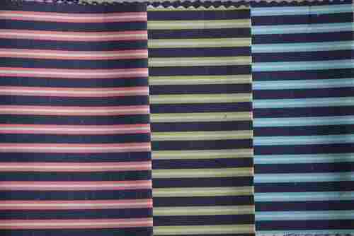 Polyester Cotton Stripes Shirting Fabric