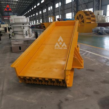 High Performance Vibrating Feeder Body Material: Rubber