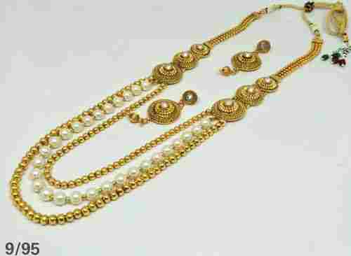 Fancy Long Necklace Set