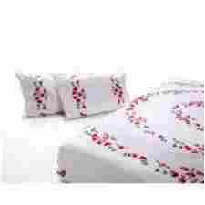 Embroidered Double Printed Bedsheets