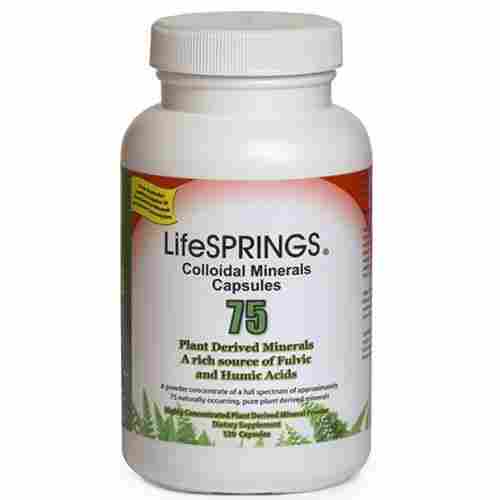 120 LifeSPRINGS Colloidal Mineral Capsules