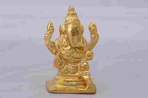 Appealing Look Brass Ganesh Statue
