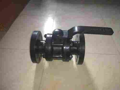 Pp Three Piece Flange End Ball Valve