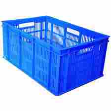 Blue Plastic Crates For Storage