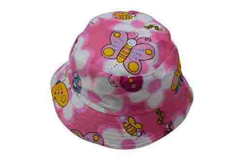 Pink Color Baby Hat