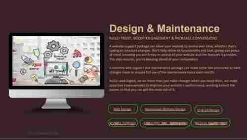 Website Design And Maintenance Services