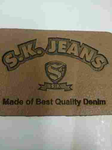 PU Leather Labels For Jeans