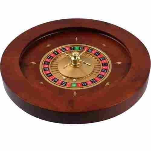 Deluxe Wooden Roulette Wheel