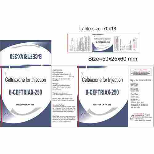 Ceftriaxone 250 Mg Injection