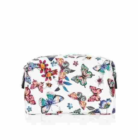 Butterfly Printed Makeup Bag