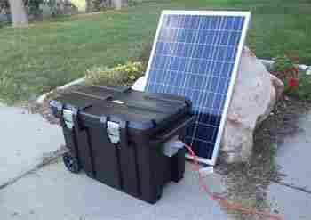 Portable Solar Panel Generator