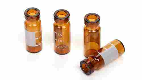 2ML Amber Screw Top Vial With Patch