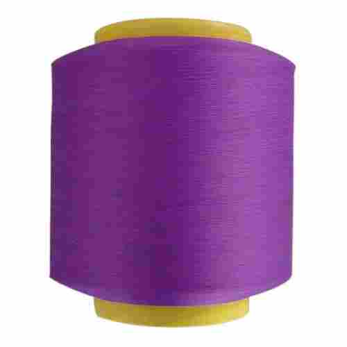 Purple Color Polyester Twisted Yarn