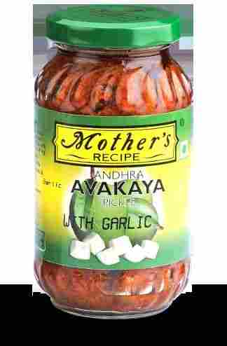 Andhra Avakaya Garlic Pickle