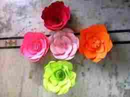 Artificial Colorfull Handmade Flowers