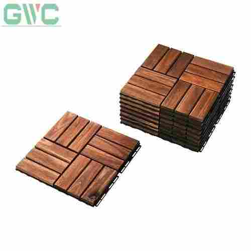 Vietnam Natural Color Wooden Deck Tiles