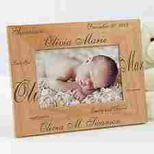Wooden Printed Photo Frame