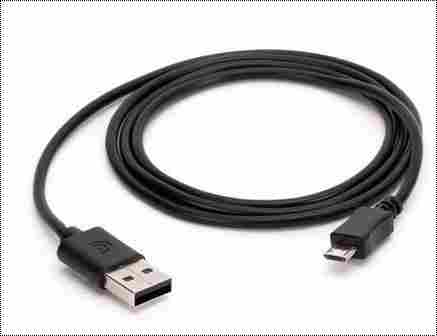 Black USB Data Cable