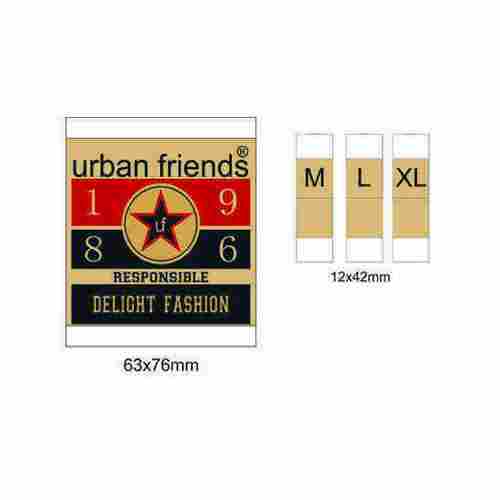 Simple Garment Tags Labels