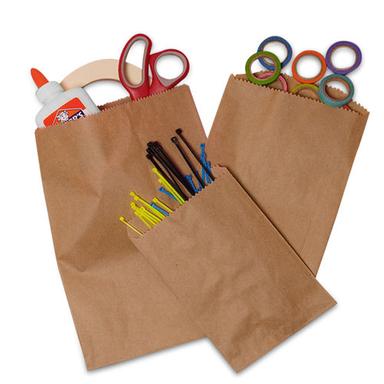 Brown Paper Merchandise Bags (Kirana Paper Bags)
