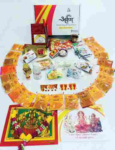 ARKAM Mahalakshmi Puja Kit with Detailed Pujan Vidhi