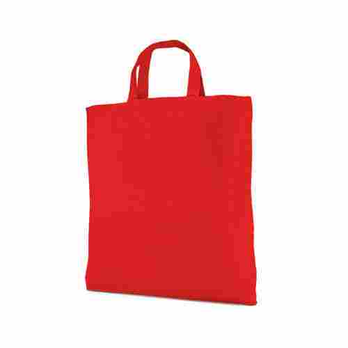Plain Red Cotton Carry Bag