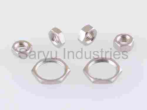 Pure Brass Hex Nuts