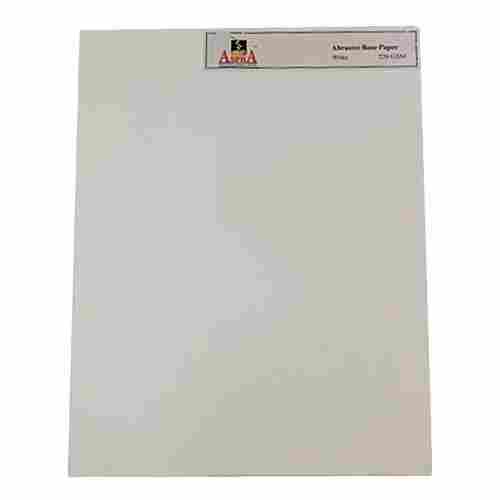 Eco Friendly White Abrasive Base Paper