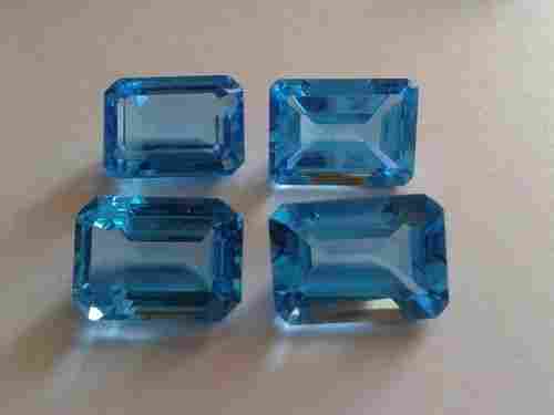 Swiss Blue Topaz Semi Precious Stone