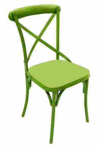 Lime Green X Back Chair