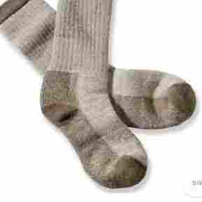 Mens Grey Woolen Socks