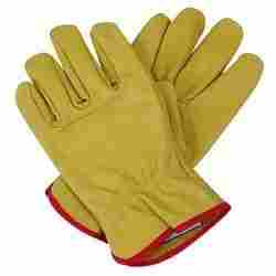 Yellow Color Safety Hand Gloves