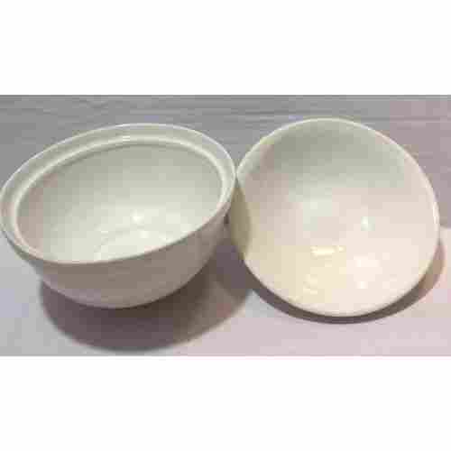 White Ceramic Sauce Bowl