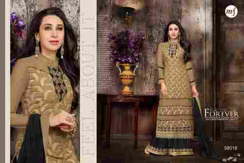 Georgette Designer Semi Stitched Salwar Kameez
