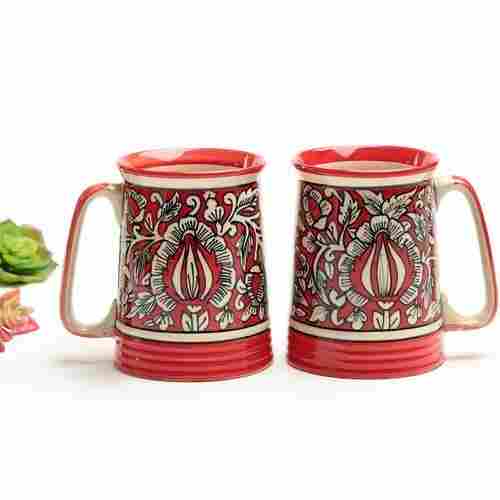 Elegant Look Handcrafted Ceramic Mugs
