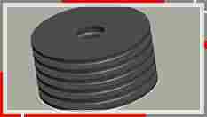 High Capacity Side Buffer Rubber Pads